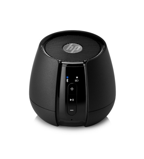 HP S6500 Wireless Mini Bluetooth Speaker, Black